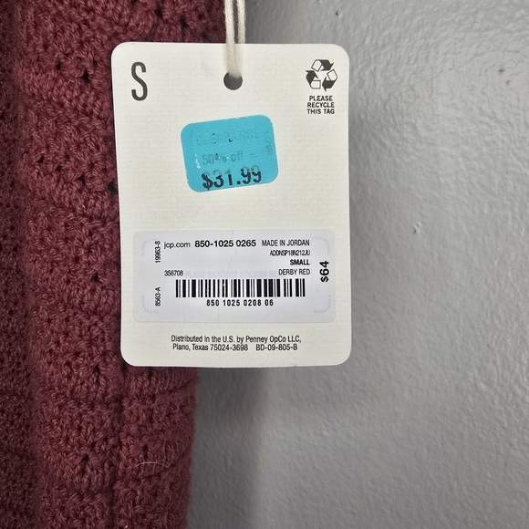 a.n.a Burgundy Crochet Maxi Dress - Picture 4 of 4